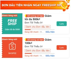 Trang chủ 19 Mã Giảm Giá Shopee